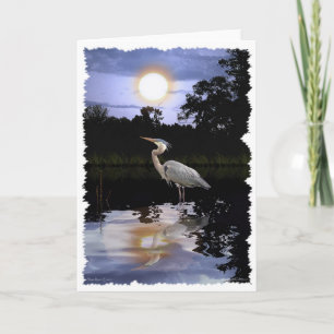 GREAT BLUE HERON Greeting Cards & Note Cards