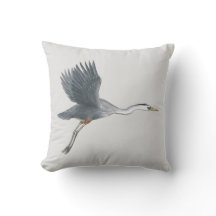 Great Blue Heron in Flight