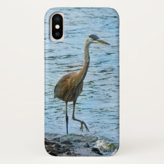 Great Blue Heron in Water Case-Mate iPhone Case