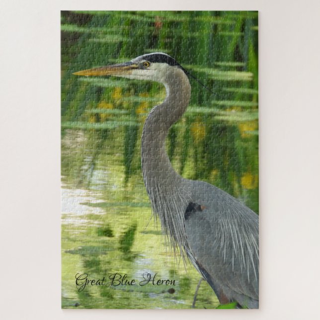 Great Blue Heron  Jigsaw Puzzle (Vertical)