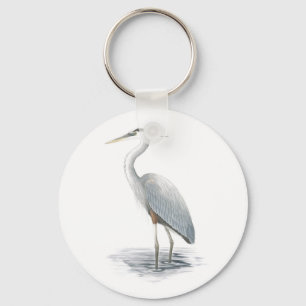 Great Blue Heron Keychain