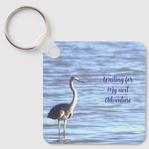 Great Blue Heron Keychain