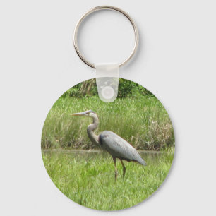 Great Blue Heron Keychain