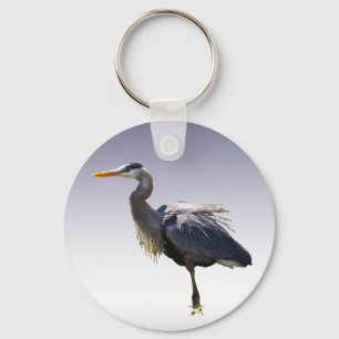 Great Blue Heron Keychain
