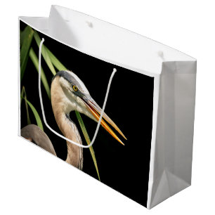 Great Blue Heron Large Gift Bag