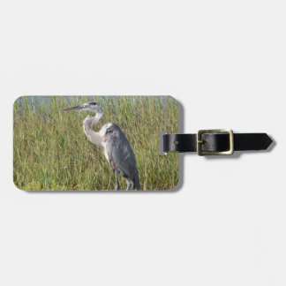 Great Blue Heron Luggage Tag