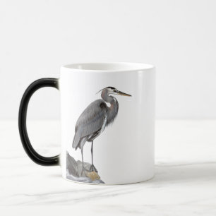 Great Blue Heron Magic Mug