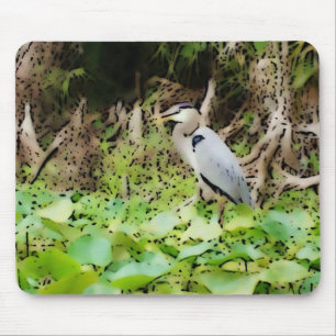 Great Blue Heron Mouse Pad