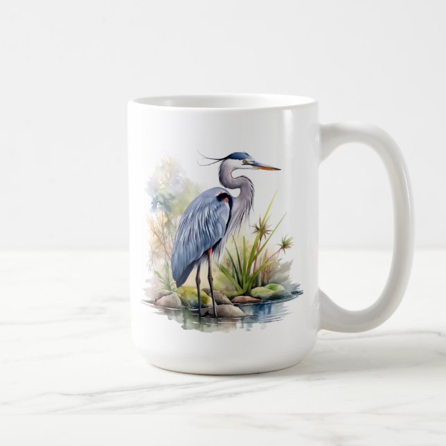 Great Blue Heron Mug (Right)