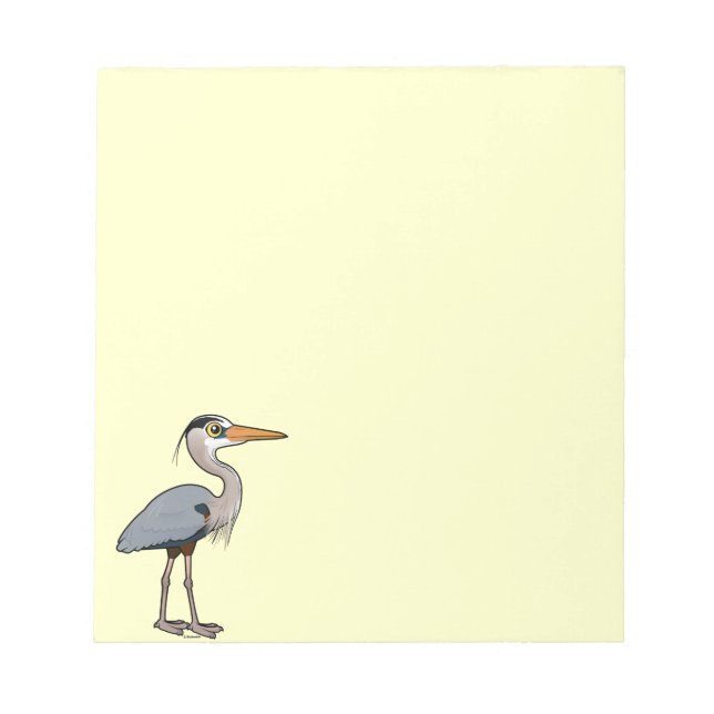 Great Blue Heron Notepad (Front)