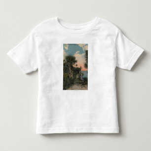 Great Blue Heron on Florida Coast Beach Toddler T-shirt