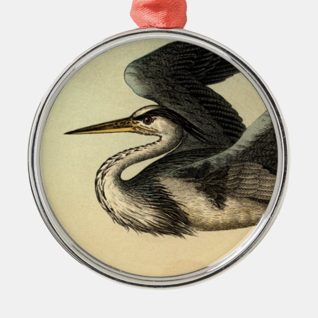Great Blue Heron Ornament (Front)