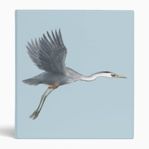 Great Blue Heron Taking Off Binder