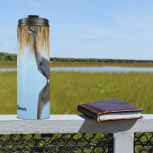 Great Blue Heron Thermal Tumbler
