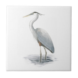 Great Blue Heron Tile