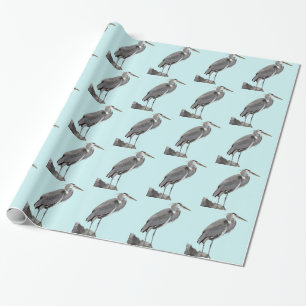 Great Blue Heron Wrapping Paper