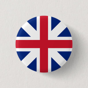 Great Britain Badge - England & Scotland Union 1 Inch Round Button