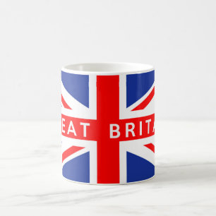 great britain country flag symbol name text coffee mug