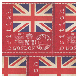 Great Britain Fabric