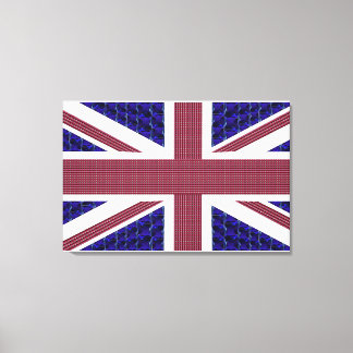 Great Britain Flag Stretched Canvas Print