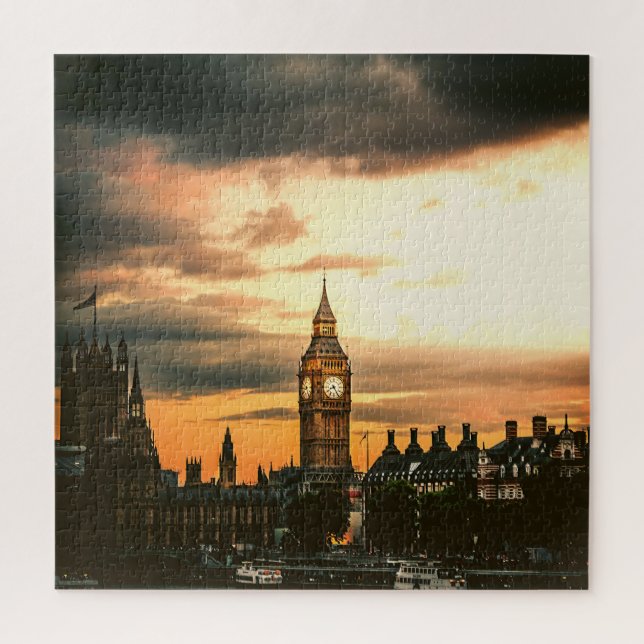 Great Britain London England Sights Jigsaw Puzzle (Vertical)