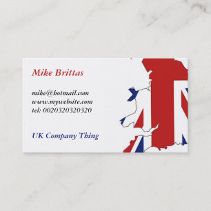 Great Britain, Mike Brittas, mike@hotmail.comww... Business Card
