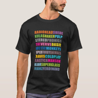 GREAT BRITPOP BAND T-Shirt