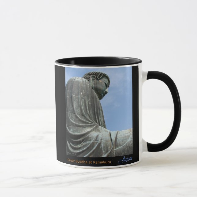 Great Buddha at Kamakura Mug (Right)