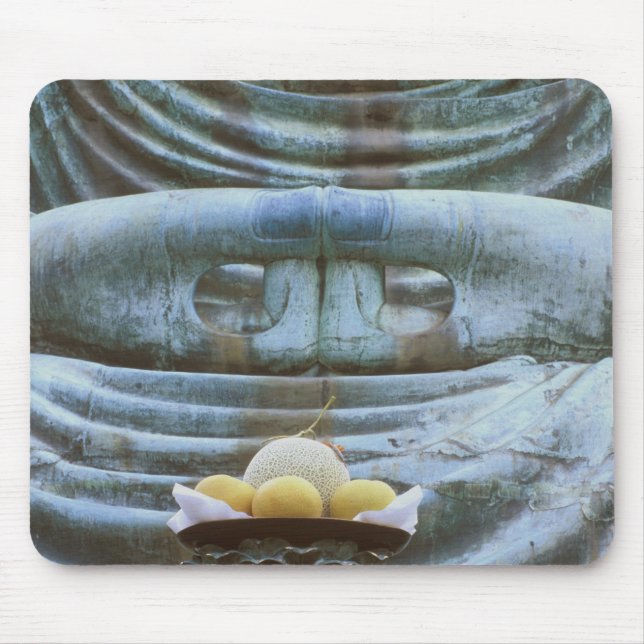 Great Buddha Detail, Kotokuji Temple, Kamakura, Mouse Pad (Front)