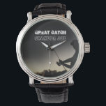 Great Catch - Artsy Fisherman Fishing Personalized Watch<br><div class="desc">Artsy fisherman fishing personalized watch for dad, husband, grandpa... .Great father's day gift, birthday gift for your significant someone! To change the text, use the personalize option. For more extensive text changes such as changes to the font, font colour, or text layout, choose the customize option.</div>