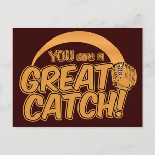 GREAT CATCH!  custom postcard