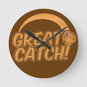 GREAT CATCH! custom wall clock