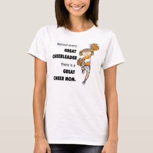 Great Cheer Mom-Orange T-Shirt