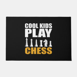 Great Chess Kids Chess Piece Girls Boys Doormat