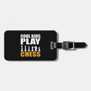 Great Chess Kids Chess Piece Girls Boys Luggage Tag