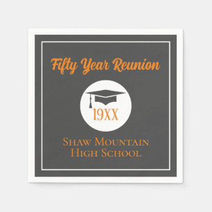 Great Choice! Any year Class Reunion napkins