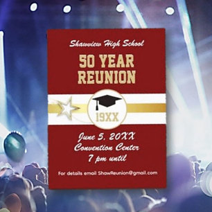 Great Choice! Class Reunion Invite Postcard