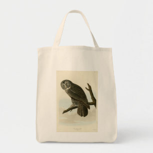 Great Cinereous Owl from Audubon Birds of America Tote Bag