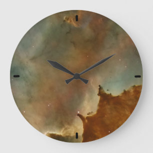 Great Clouds of the Corina Nebula Large Clock