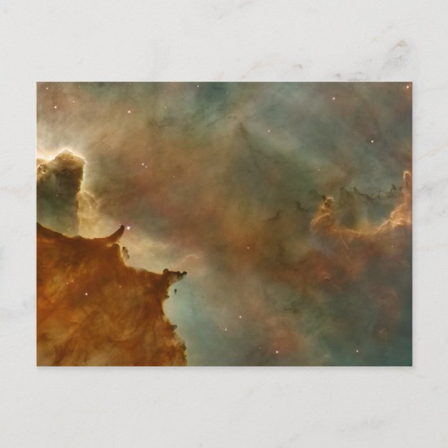 Great Clouds of the Corina Nebula Postcard (Front)