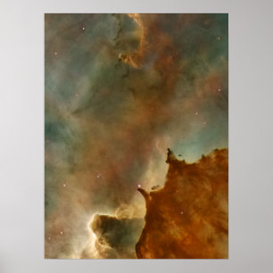 Great Clouds of the Corina Nebula Poster