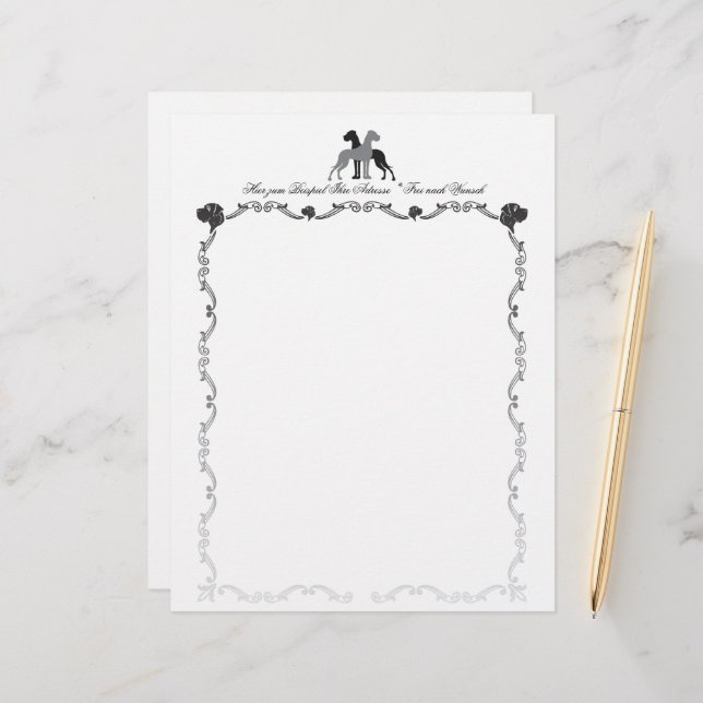 Great Dane  (Front/Back In Situ)