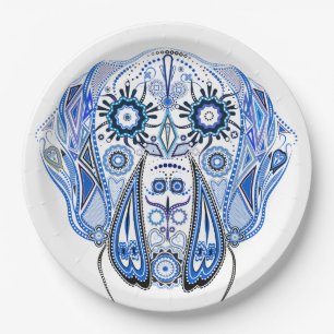 Great Dane Abstract Paper Plate