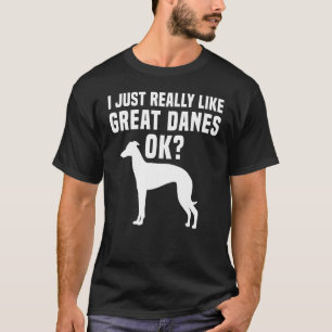 Great Dane Apparel Great  Dog Owners Design T-Shirt