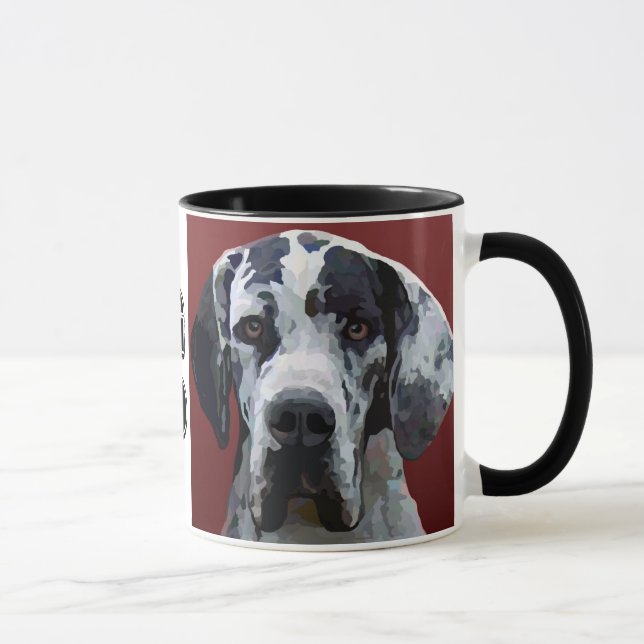 Great Dane Beautiful Harly Mug (Right)