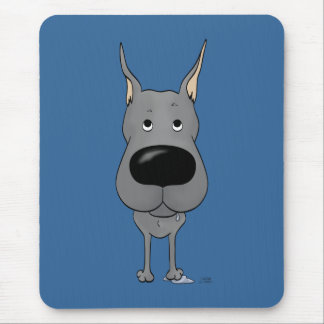 Great Dane - Big Nose and Butt Mouse Pad