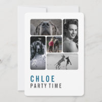 Great Dane Birthday Invitation