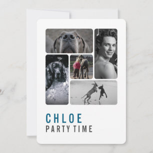 Great Dane Birthday Invitation