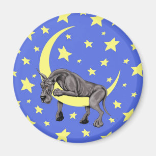 Great Dane Black Twinkle - Customized Magnet
