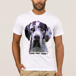 Great dane brillant le T-shirt de couleurs